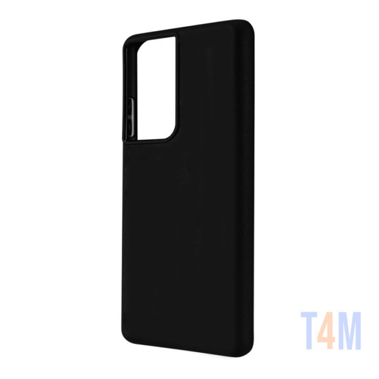 Soft Silicon Case for Samsung Galaxy S21 Ultra Black